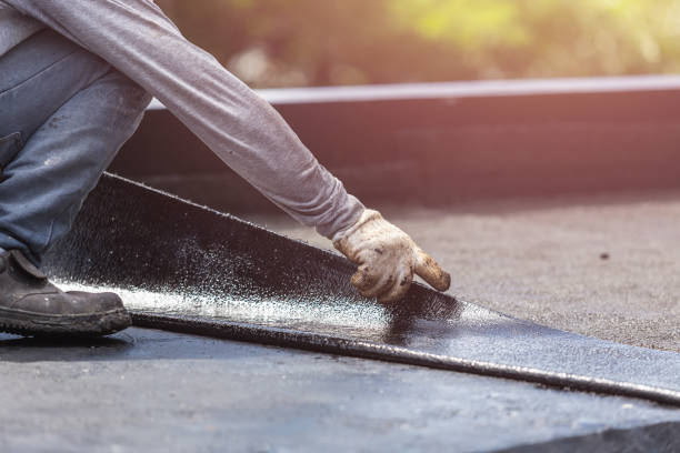 Professional Basement Waterproofing technician working in Stevenson, WA